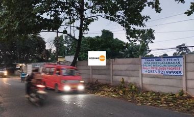 Tanah disewakan Jalan Raya Kranggan Bekasi Tanah disewakan dkt Cibubur