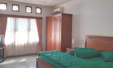 Rumah dgn Halaman Luas Depan RS HGA Sukmajaya Depok