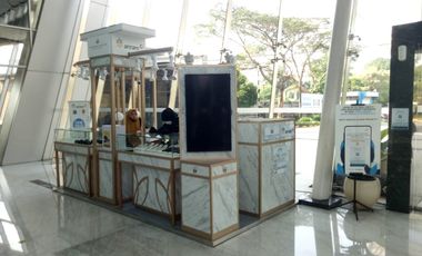 Sewa Space Open Booth Murah Gedung Antam Tower B