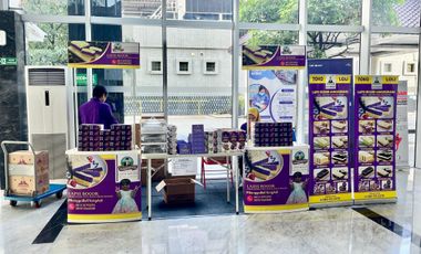Sewa Space Open Booth Murah Gedung Antam Tower B