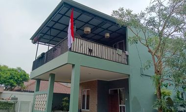 Rumah cash dan KPR terbaik 2 lantai sejuk juga di pusat kota