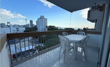 Apartamento en Rodadero Centro – Rentas por Días Vista al Mar