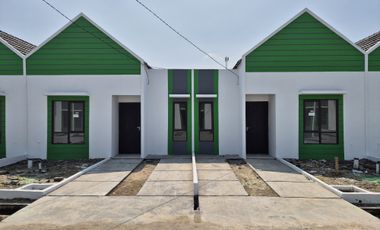 rumah subsidi unit ready bebas banjir akses dekat stasiun krl