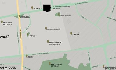 DEPARTAMENTO DE 3 DORM.   SERV. COMPLETO EN AV. OSCAR R. BENAVIDES-BELLAVISTA / CON BONO VERDE