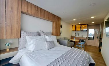 SE ARRIENDA APARTAESTUDIO LOFT SECTOR CASTELLANA