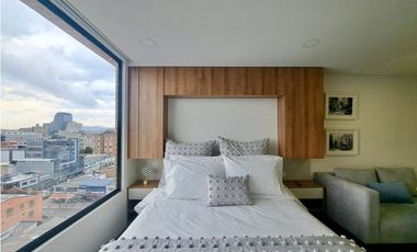 SE ARRIENDA APARTAESTUDIO LOFT SECTOR CASTELLANA