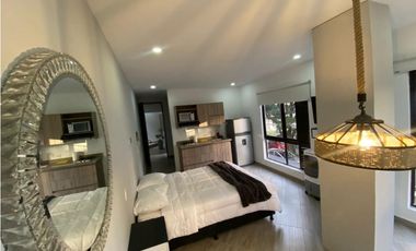 Amoblado HERMOSO Estudio Tipo Loft Laureles cerca la 70