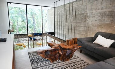 Casa en venta de 3 habitaciones en Akumal a pocos metros de la playa | Alberca y Gym