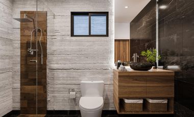 Casa en venta de 3 habitaciones en Akumal a pocos metros de la playa | Alberca y Gym