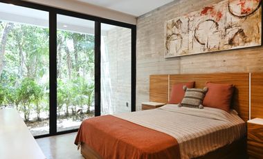 Casa en venta de 3 habitaciones en Akumal a pocos metros de la playa | Alberca y Gym