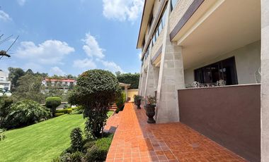 VENTA CASA BOSQUES DE LAS LOMAS 3 RECAMARAS JARDIN