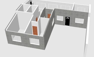 VENDO CASA  2 dormitorios a terminar TIERRA DE SUEÑOS PGSM