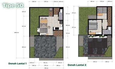 Rumah Baru Murah Bandung 2 Lantai Pinggir Jalan Dekat UPI