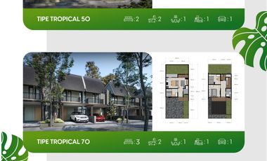 Rumah Baru Murah Bandung 2 Lantai Pinggir Jalan Dekat UPI