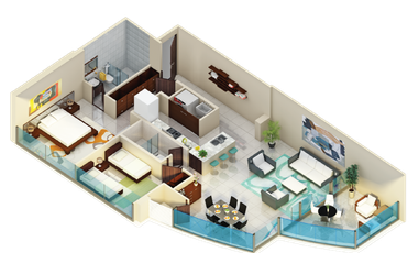 Venta de Apartamentos Amob ROYAL PALM Residencial Frente al Mar