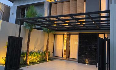 dijual rumah di sleman full furnish dekat jogjabay wedomartani