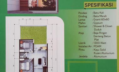 Rumah Asri Sukabumi Bhayangkara Secapa Polri Dekat Pusat Kota