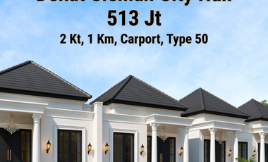 Dekat Pemda Sleman, Rumah Murah Jogja: Type Classic