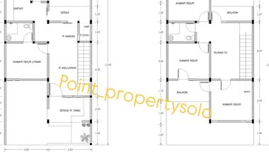 Rumah cantik 2 lantai murah dan elegan di Gentan area