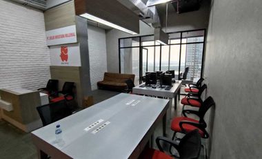 Disewakan office gold coast siap pakai full furnish ready stock
