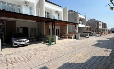Rumah Premium gentan solo cluster deretan rumah elit
