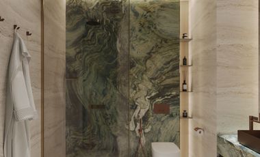 Serviced apartment 250m to the beach with oceanview, Canggu