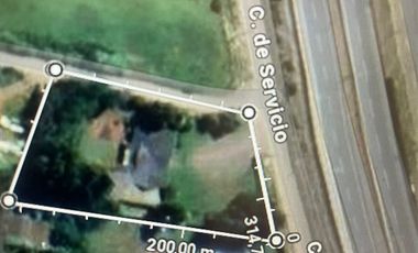 Sitio en Venta en Orilla Caletera ,Metrenco Km 684,20