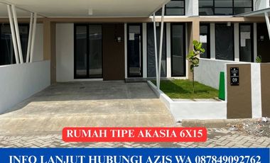 Rumah siap huni tipe akasia lokasi java residence cluster 2 krian sda