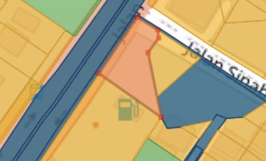 SIMPRUG JAKSEL DISEWAKAN LAHAN STRATEGIS POSISI HOOK