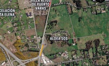 Sitio en Venta en 35.000 m2 entrada Sur de Puerto Varas