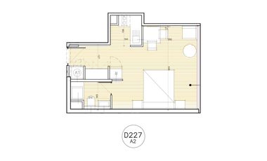 VENTA Departamentos nuevos Estudio con terraza, Metro Conchalí