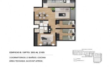 DPTO. 4 DORM. EN CERCADO / CUENTA CON BONO VERDE