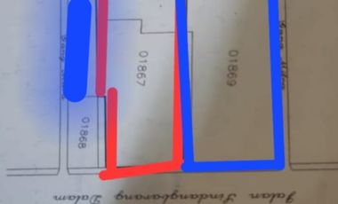 Dijual tanah 2 kav Strategis di Bogor Kota, Dekat Alfamart & Bakso Aloy