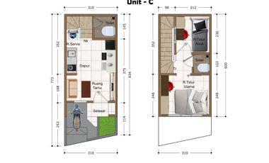 Rumah Baru Minimalisir lokasi strategis  5 menit pangeran  jayakarta