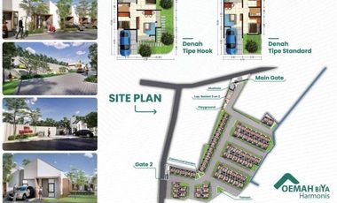 RUMAH DEKAT STASIUN BJG GEDE DEKAT AKSES TOLL FASILITAS RUMAH KOMPLIT
