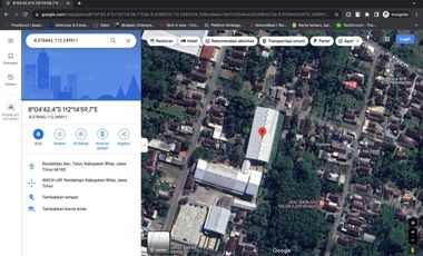 WAREHOUSE FOR SALE IN KENDALREJO, TALUN, BLITAR – NEGOTIATE UNTIL DEAL!