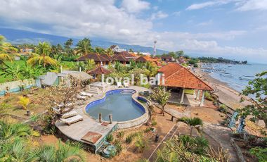 Hotel, Akomodasi Tepi Pantai untuk Disewakan di Lovina, Singaraja, Bal