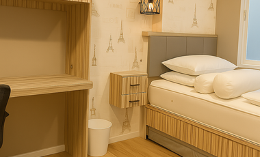 disewakan unit 1KT ada ruang tamu apartemen parahyangan residence ciumbuleuit bandung