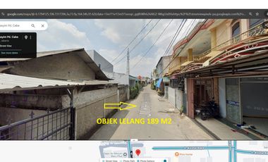 TERMURAH di Segi Tiga Emas CBD Jakarta Barat hanya 7 Jutaan/m2 dibawah harga Appraisal. STRATEGIS  < 1 Km dari Komplek Elit Puri Indah/Permata Buana