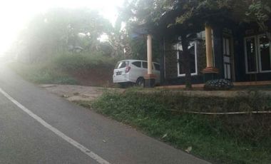 Dijual tanah murah + rumah Luas tanah 739 M2 di Cimanggung Sumedang