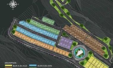 Dijual rumah cluster mewah di Dago cidadap kota bandung