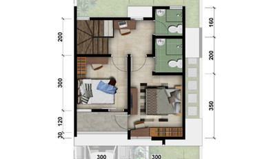 Rumah Special Untuk Keluarga Besar, The Nest Sanctuary Tp. 75, 3 Kamar