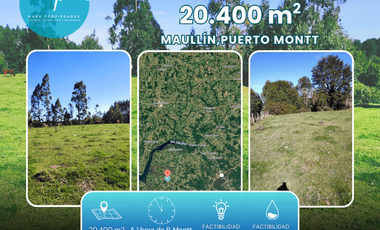 PARCELA DE 2,4 HECTÁREAS SECTOR EL PEÑOL, LOS LAGOS