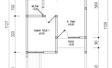 Rumah minimalis murah di Pitara Pancoran Mas Depok