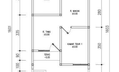 Rumah minimalis murah di Pitara Pancoran Mas Depok
