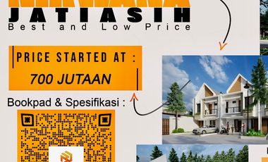 dijual rumah 2 lantai tanpa dp