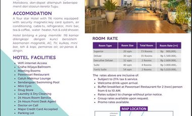 Hotel dijual di Yogyakarta