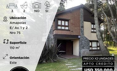 Dos amplias viviendas a la venta en Costa del Este - Calle Amapolas e/ Av. 1 y 2 75