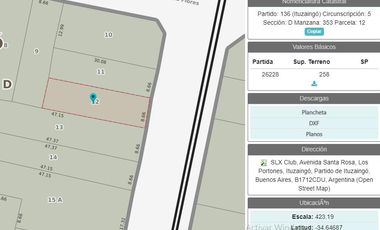 Terreno en Castelar Norte