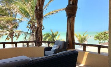 Casa frente al mar Chicxulub puerto Progreso